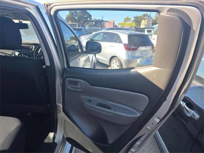 2016 Mitsubishi Triton GLX MQ MY16 4X4 Dual Range Sterling Silver