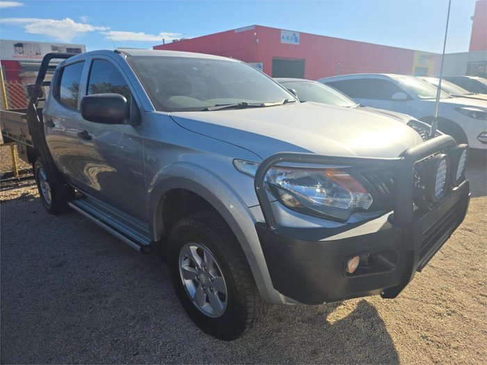 2016 Mitsubishi Triton GLX MQ MY16 4X4 Dual Range Sterling Silver