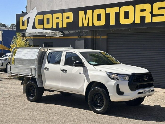 2022 Toyota Hilux Workmate Hi-Rider GUN135R 4x2 Glacier White