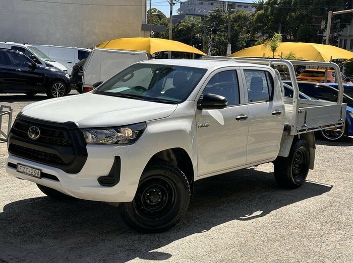 2022 Toyota Hilux Workmate Hi-Rider GUN135R 4x2 Glacier White