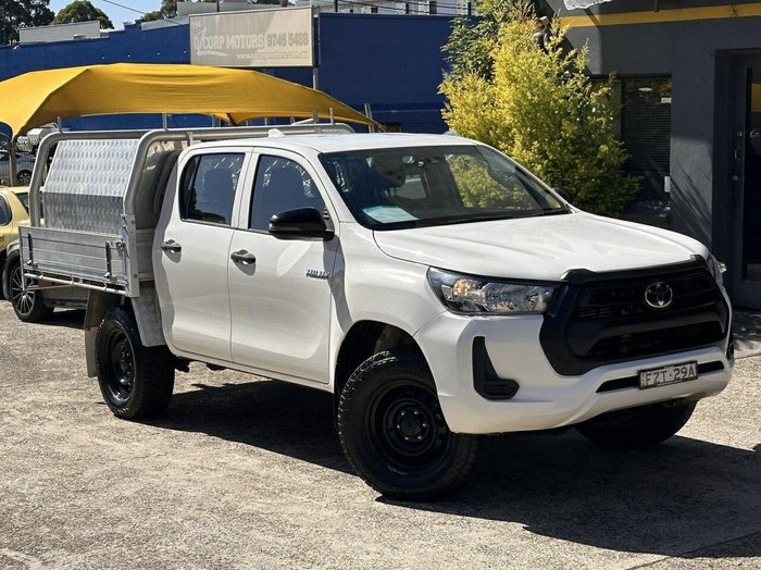 2022 Toyota Hilux Workmate Hi-Rider GUN135R 4x2 Glacier White