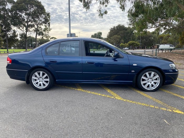 2002 Ford Fairmont Ghia BA Blue