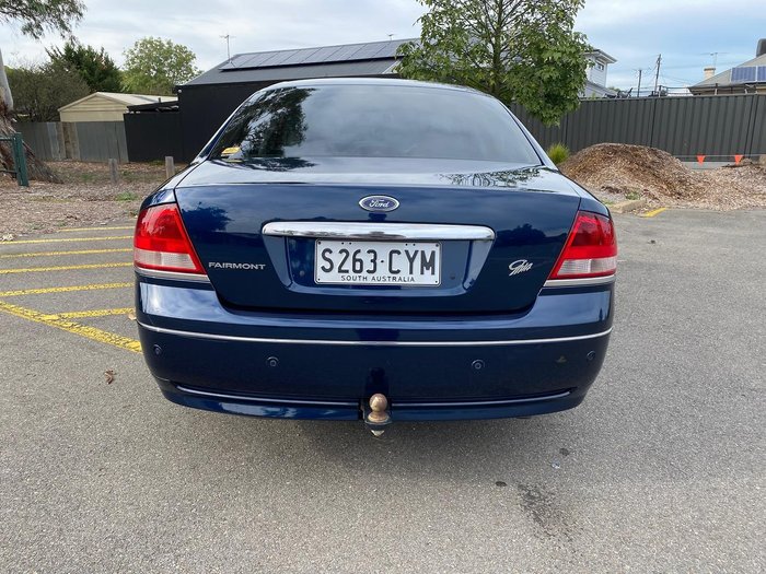 2002 Ford Fairmont Ghia BA Blue