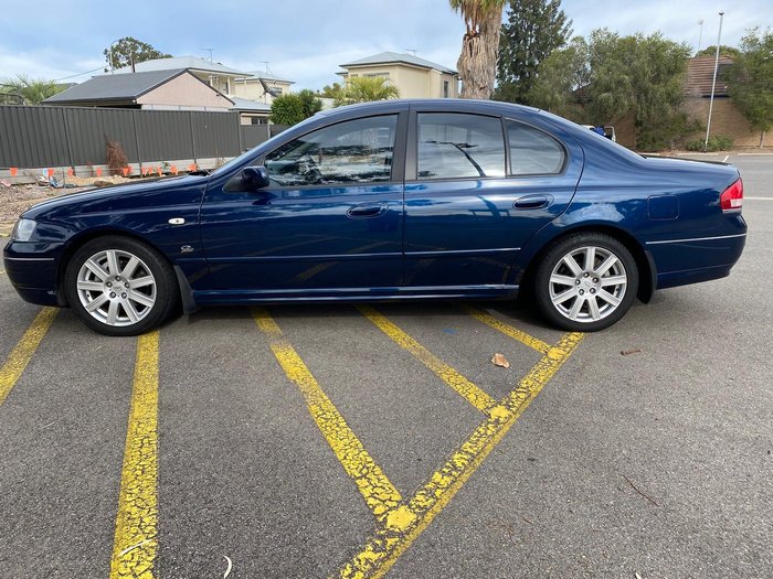 2002 Ford Fairmont Ghia BA Blue