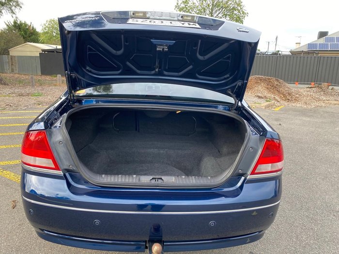 2002 Ford Fairmont Ghia BA Blue