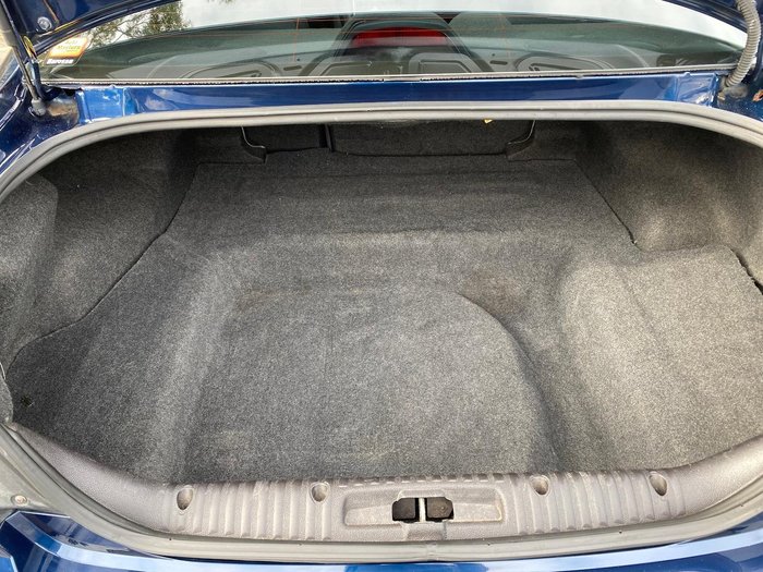 2002 Ford Fairmont Ghia BA Blue