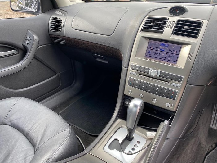 2002 Ford Fairmont Ghia BA Blue