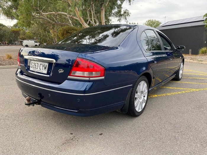 2002 Ford Fairmont Ghia BA Blue