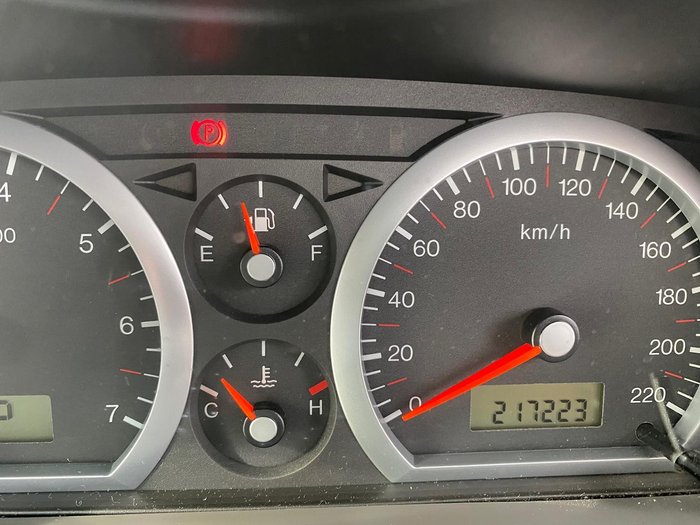 2002 Ford Fairmont Ghia BA Blue