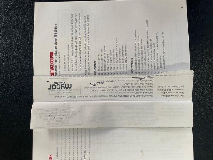 2014 Holden Barina CD Trio TM MY15 Nitrate