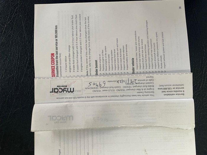 2014 Holden Barina CD Trio TM MY15 Nitrate