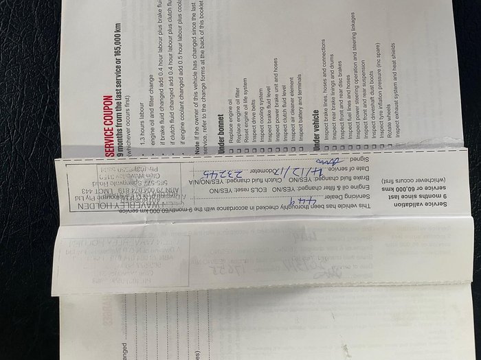 2014 Holden Barina CD Trio TM MY15 Nitrate