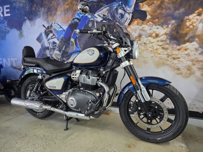 2025 ROYAL ENFIELD (SEE ALSO ENFIEL SUPER METEOR 650 BLUE/WHITE