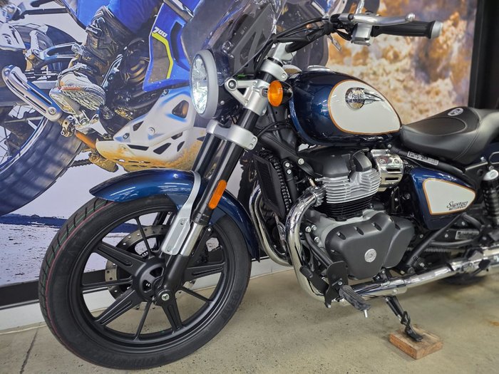 2025 ROYAL ENFIELD (SEE ALSO ENFIEL SUPER METEOR 650 BLUE/WHITE