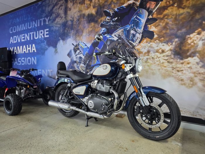 2025 ROYAL ENFIELD (SEE ALSO ENFIEL SUPER METEOR 650 BLUE/WHITE