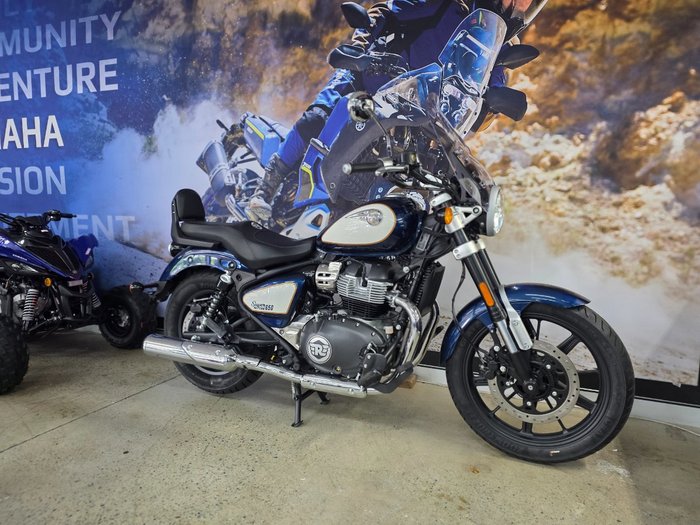 2025 ROYAL ENFIELD (SEE ALSO ENFIEL SUPER METEOR 650 BLUE/WHITE