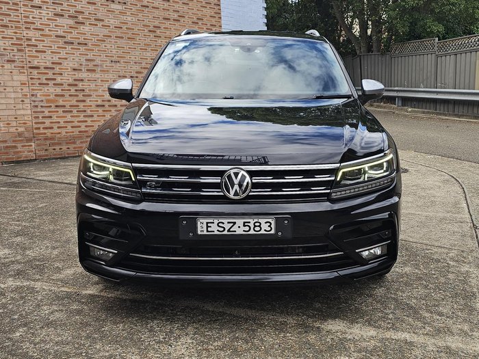 2019 Volkswagen Tiguan 162TSI Highline Allspace 5N MY19.5 Four Wheel Drive Deep Black