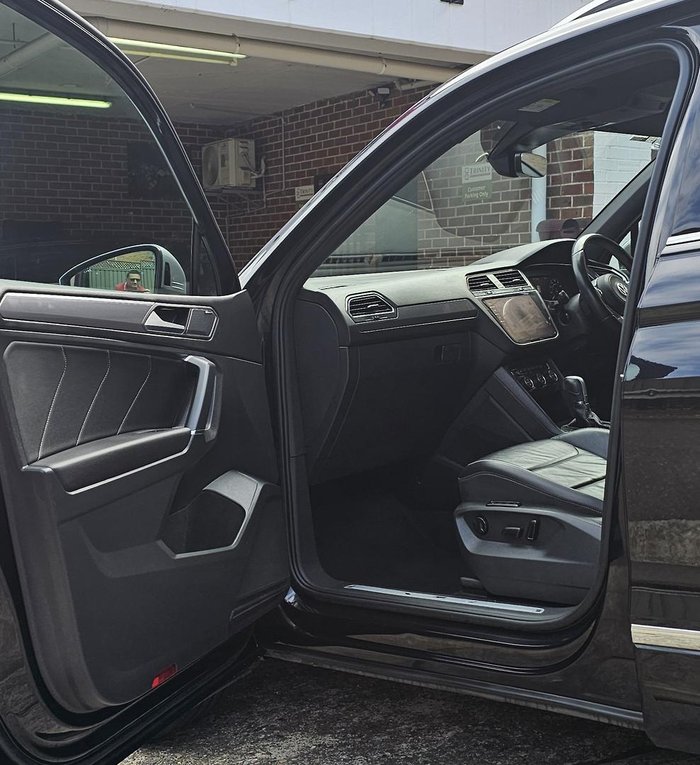 2019 Volkswagen Tiguan 162TSI Highline Allspace 5N MY19.5 Four Wheel Drive Deep Black