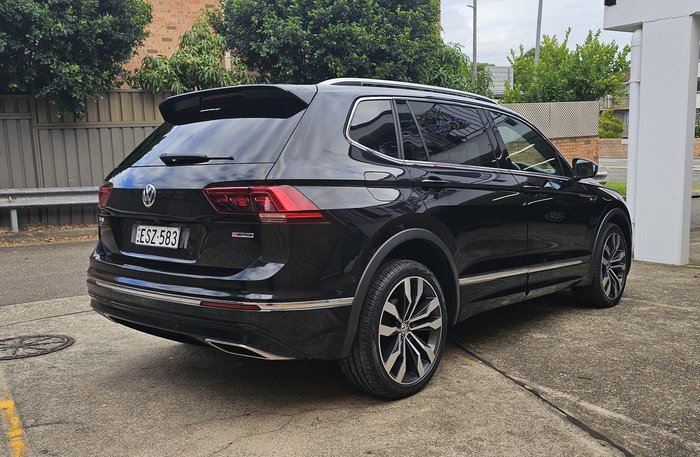2019 Volkswagen Tiguan 162TSI Highline Allspace 5N MY19.5 Four Wheel Drive Deep Black