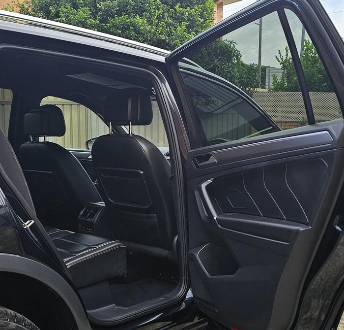 2019 Volkswagen Tiguan 162TSI Highline Allspace 5N MY19.5 Four Wheel Drive Deep Black