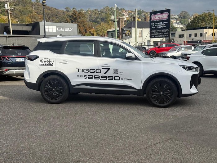 2025 Chery Tiggo 7 Urban T32 MY26 Lunar White