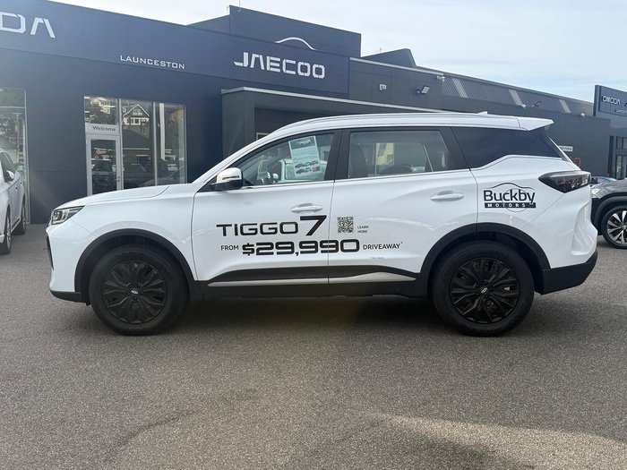 2025 Chery Tiggo 7 Urban T32 MY26 Lunar White