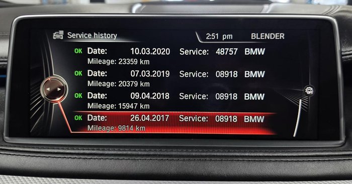 2016 BMW X6 xDrive35i F16 4X4 Constant Black