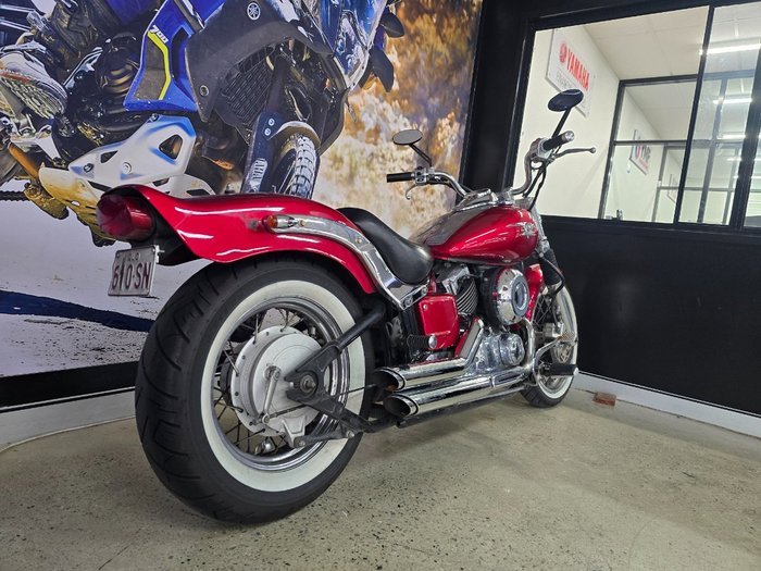 2007 Yamaha XVS650 V-STAR CUSTOM RED