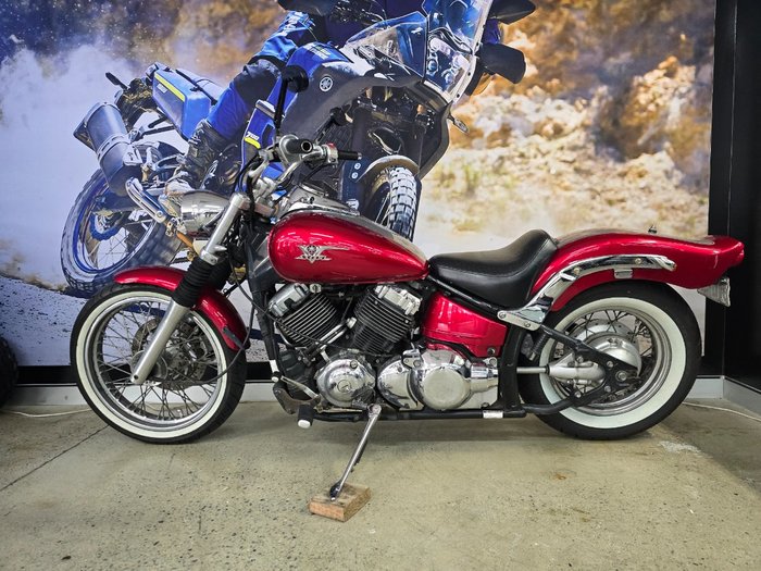 2007 Yamaha XVS650 V-STAR CUSTOM RED