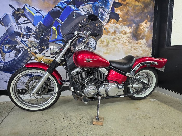 2007 Yamaha XVS650 V-STAR CUSTOM RED