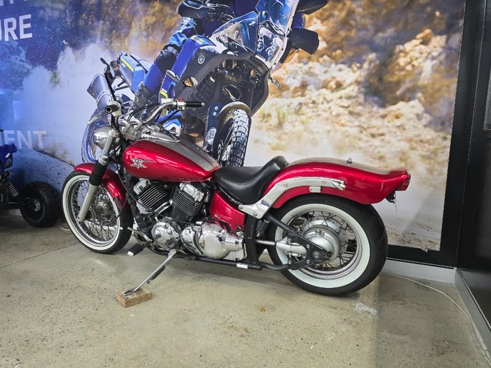 2007 Yamaha XVS650 V-STAR CUSTOM RED