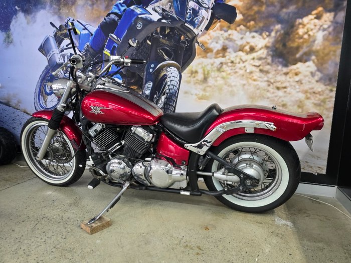 2007 Yamaha XVS650 V-STAR CUSTOM RED