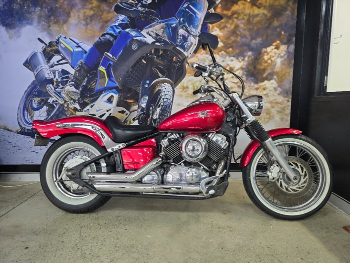 2007 Yamaha XVS650 V-STAR CUSTOM RED
