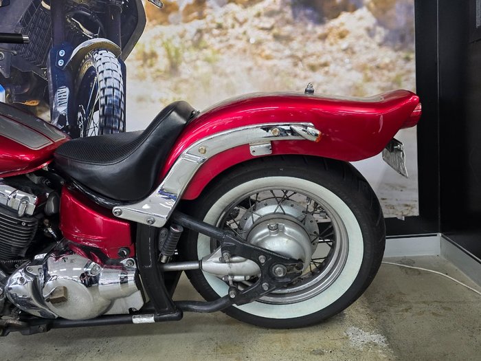 2007 Yamaha XVS650 V-STAR CUSTOM RED