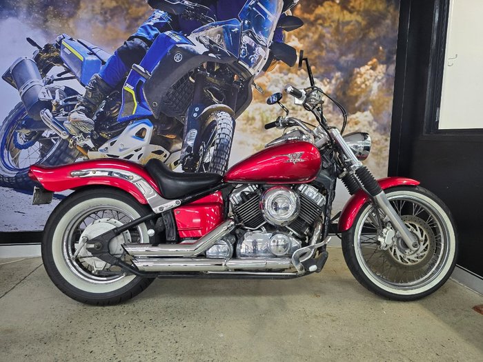 2007 Yamaha XVS650 V-STAR CUSTOM RED