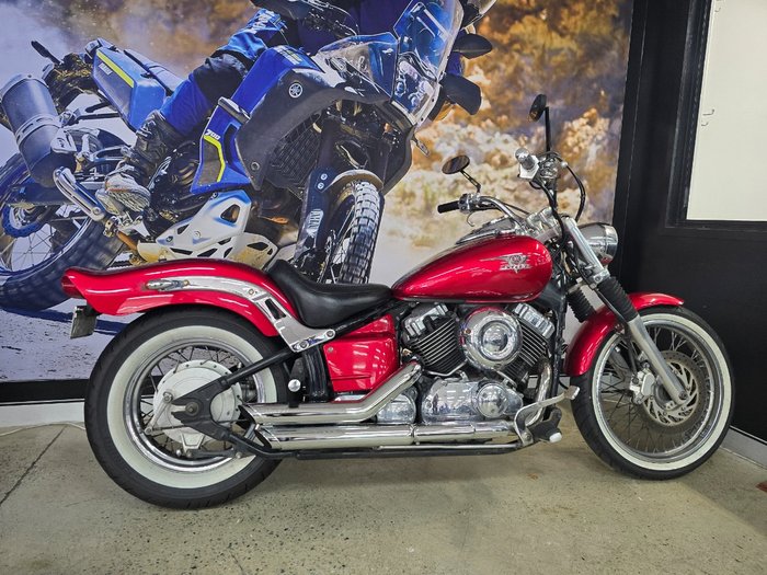 2007 Yamaha XVS650 V-STAR CUSTOM RED