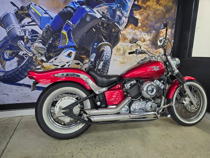2007 Yamaha XVS650 V-STAR CUSTOM RED