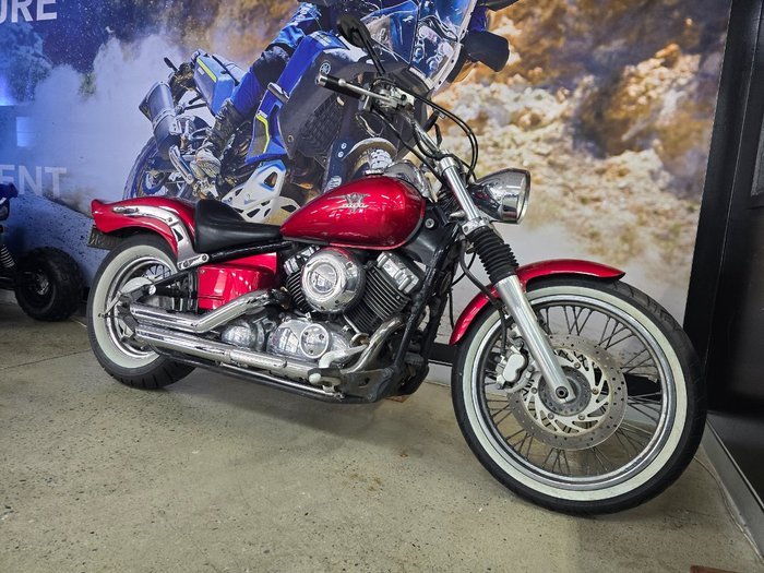 2007 Yamaha XVS650 V-STAR CUSTOM RED