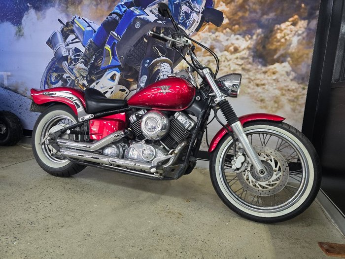 2007 Yamaha XVS650 V-STAR CUSTOM RED