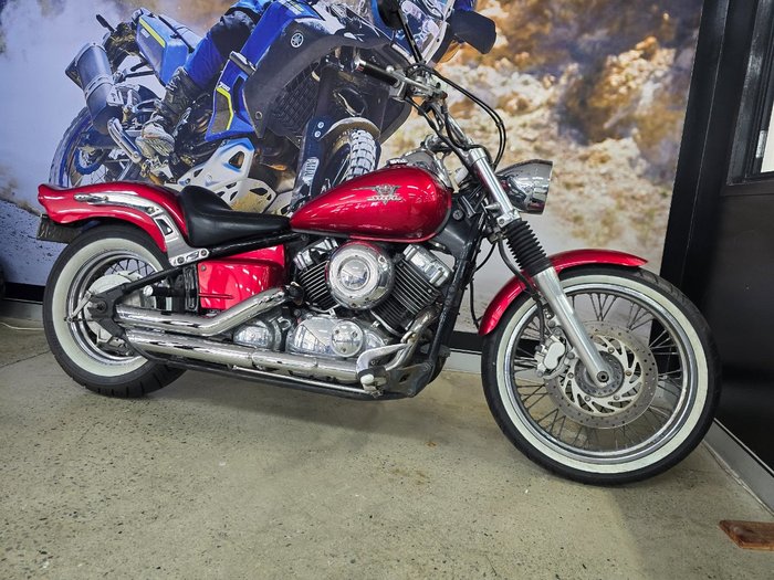 2007 Yamaha XVS650 V-STAR CUSTOM RED