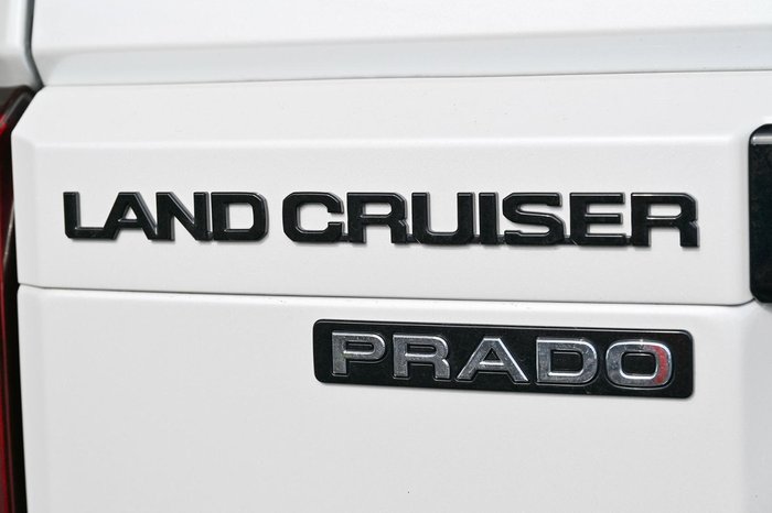 2025 Toyota Landcruiser Prado Altitude GDJ251R 4X4 Dual Range Frosted White