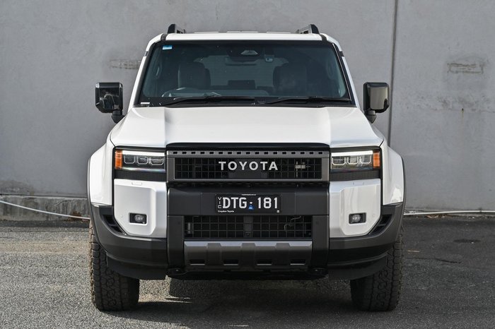 2025 Toyota Landcruiser Prado Altitude GDJ251R 4X4 Dual Range Frosted White