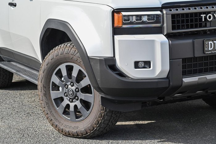 2025 Toyota Landcruiser Prado Altitude GDJ251R 4X4 Dual Range Frosted White