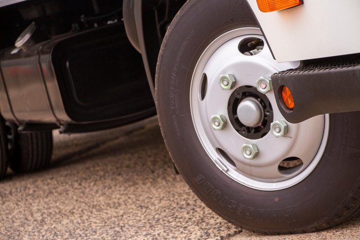 2025 Hino 300 Series 616 White