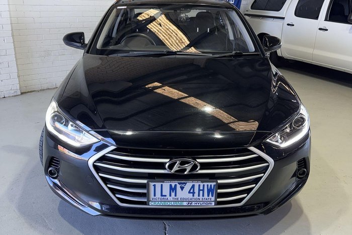 2016 Hyundai Elantra Active AD MY17 Phantom Black
