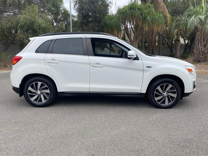 2014 Mitsubishi ASX LS XB MY15 4X4 Constant White