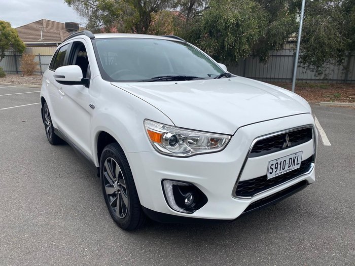 2014 Mitsubishi ASX LS XB MY15 4X4 Constant White