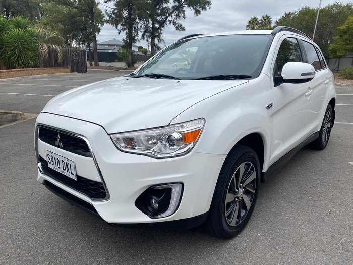 2014 Mitsubishi ASX LS XB MY15 4X4 Constant White