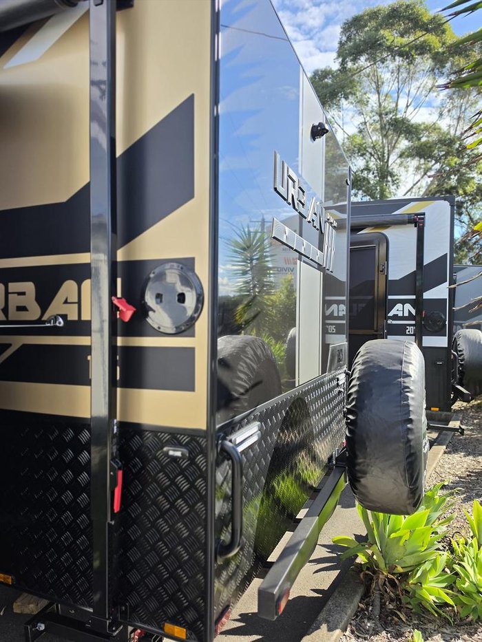 2026 Urban Caravans Track 18'6 Rear Door Single Axle Off Road