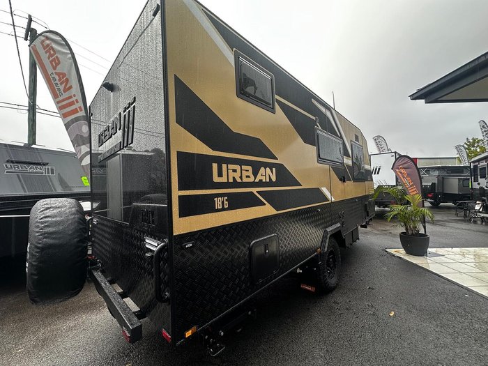 2026 Urban Caravans Track 18'6 Rear Door Single Axle